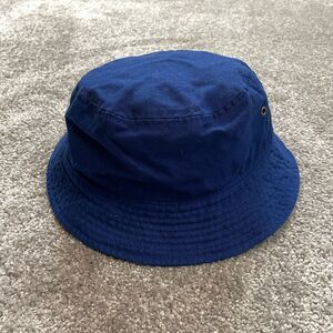 The Hat Depot Bucket Hat Adult Small / Medium Blue Cotton Sun Cap Solid Casual